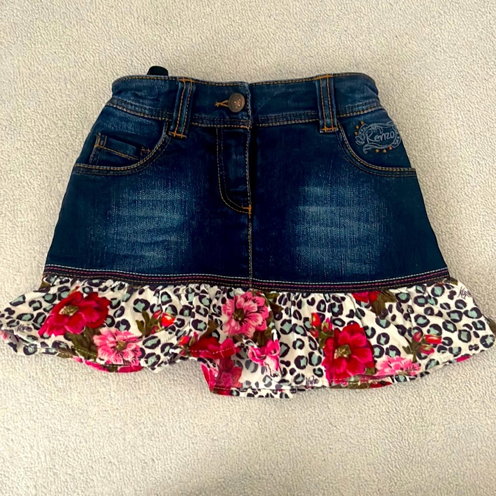 Kenzo Kids Jean Skirt